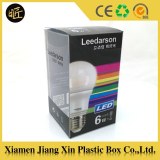 Customized plastic LED bulbs packaging box manufacturer