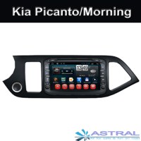 Android Quad Core Car Radio GPS DVD Player for Kia Picanto / Morning car Multimedia Pla...
