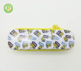 Minions style rectangular promotional kids pencil case