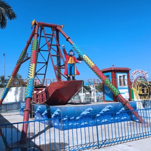 Hot sale kids pirate boat swing pirate ship rides playground equipment