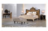 Neo Classical Bed Kingbed Solid wood Bed factory bedroom furniture high quality TA-005