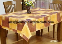 Vinyl tablecloth factory from China