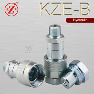 Carbon steel thread-to-connect 700 bar high pressure hydraulic quick disconnect coupling