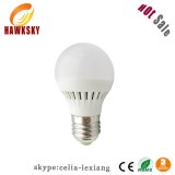 3w e27 Dongguan led plastic bulb light factory