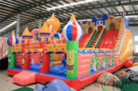 Cheer Amusement children indoor playground princess theme inflatable slide for kids