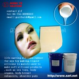 Life casting silicone rubber for  toy making