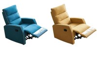 Nordic Small Apartment Sofa Single Multifunctional Fabric Sofa Lounge Chair Living Room...