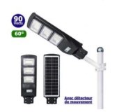 Solaire - Luminaire LED pour Candélabre / Lampe de rue et parking - Série VIEW - 90 Wat...