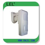 Waterproof outdoor motion detector with dual PIR and microwave motion sensor