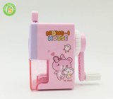 School supply cartoon design manual pencil sharpener