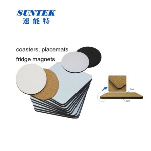 Heat Press Sublimation Blank MDF Board Square Coaster