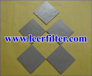 Metal Powder Filter Sheet