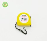 ABS case anti-shock retractable 7.5M metric tape measure