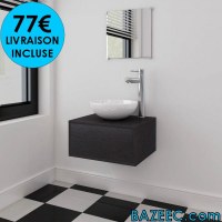 Meubles de salle de bain trois pièces LIVRAISON GRATUITE