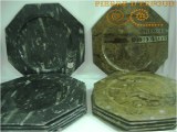 Fossilized marble plates