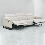 Modern Minimalist First Layer Cowhide Living Room Sofa Armrest Creative Design Leather...