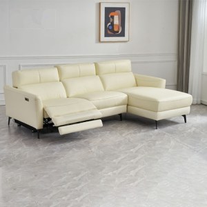 Modern Minimalist Living Room Corner Sofa Three-Seat Combination L-Shaped Chaise Longue...