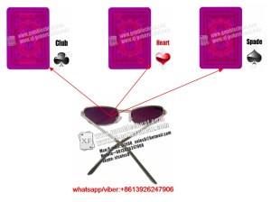 2015 XF Perspective glasses for poker cheat|marked cards|invisible ink|cheat in game