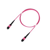 MPO-MPO Cable M to M 12 Cores Type B Multimode OM4 Corning Low Loss 0.35dB Max 3.0mm OF...
