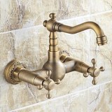 POST MODERN BRASS BATHROOM SINK TAP (CHROME FINISH)