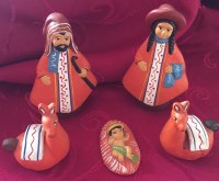 Births and Christmas Ornaments of ceramics - Peruvian Crafts