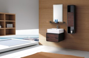 Modern bathroom vanity cabinet