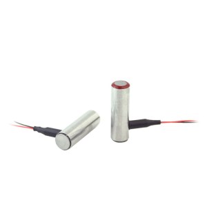 VS6 Series Low Voltage Piezo Actuators with Casing Cylindrical Piezoelectric Ceramic Ac...