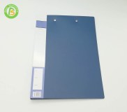 Promotional A4 size custom logo PVC office folders