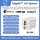 BLIIOT distributed OPC UA edge computing remote I/O controller BL200UA