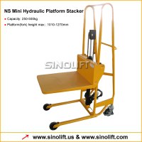 NS Mini Hydraulic Platform Stacker