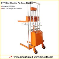 ETF Mini Electric Platform Stacker