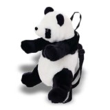 Cartoon Panda Toy Backpacks Plush Animals Bags