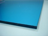 Max 2100mm width polycarbonate sky blue sheet in 100% virgin Lexan/Makrolon resin/10 ye...
