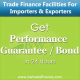 Avail Performance Guarantee/ Bond for Importers and Exporters
