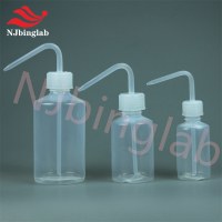 NJbinglab PFA wash bottle, The tip can be extended and customized