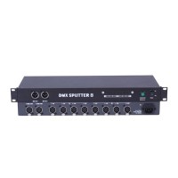 DMX Booster, In2 Out8 DMX Splitter (PHD018)