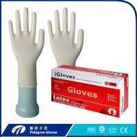 Latex Exam Gloves disposable exam glove natural fit Medical Grade