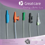 Disposable medical product suction catheter Non-toxic PVC colour coded connector