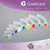 Disposable medical Oral Airway with Guedel type different size and color
