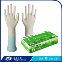 9'' Disposable Hospital Vinyl exam gloves manufacturer