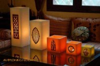 Moroccan photophor candle