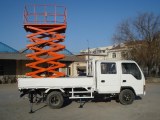 Truck mounted scissor lift with 12 month warranty