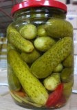 Pickled Gherkin for salad (Cucumber)