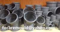 Collapsible core pipe fitting mold construction design