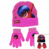 3x LadyBug Caps and Gloves