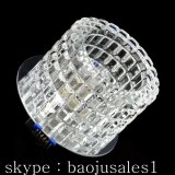 Crystal recessed light cover