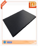 Black rectangular cheese slate