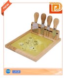 Magnetic cheese set with good-looking glass chopping board(5 pieces)