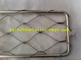 Stainless steel building mesh with frame