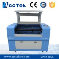 Co2 laser engraving cutting machine for wood, acrylic,leather, rubber,glass,stone,double color bo...